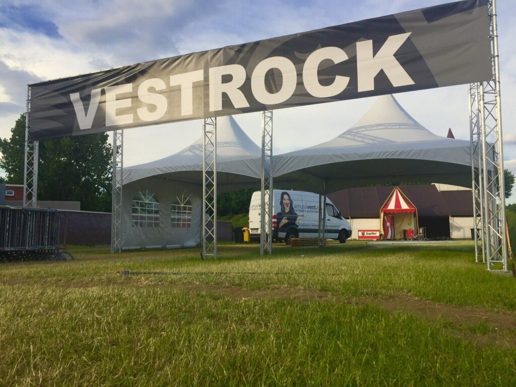 Pagodetenten op Vestrock